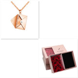 Fashion Jewelry Envelop Necklace Women Lover Letter Pendant Best Gifts For Girlfriend - Lootquake