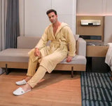 Men's Fibre Velvet Gown Set - Lootquake