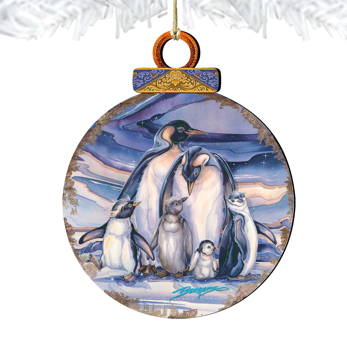 Sno Buddy Like You Wooden Ornaments by J. Bergsma - Wildlife Holiday Decor - 8591659-JB