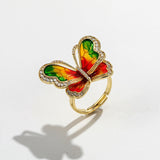 "Butterfly Design Freshwater Pearl Jewelry Set