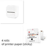 Portable Mini Printer for Students and Hobbyists, Bluetooth Thermal Label Printer - Lootquake
