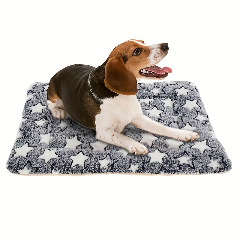 1 alfombrilla suave para jaula de perro, cálida y gruesa, para invierno