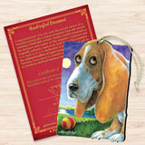 Just Baby Steps to The Bay Wooden Ornaments by Laura Seeley - Pets Dog and Cats Decor - 8511022-LS