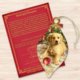 Christmas Puppy Wooden Ornaments by Gelsinger - Christmas Decor - 8041104-1609