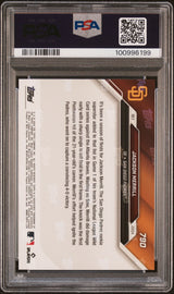 Tarjeta de béisbol Jackson Merrill #790 Rookie RC de Topps Now, calificada en 2024, PSA 10 Gem Mint