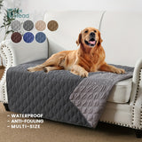 [Protector impermeable para cama de perro] Funda impermeable de doble cara para cama de perro, manta para mascotas, sofá, protector de muebles para perros