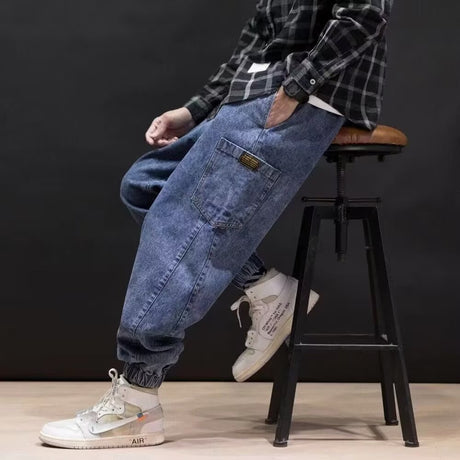 Cargo Jeans Men Fashion Brands - Lootquake