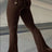 Yoga Fitness Flared Pants With Pockets Ins Fashion Slim High Waist Sports Trousers  Scrunch Butt Booty Workout Lifting Leggings - Lootquake