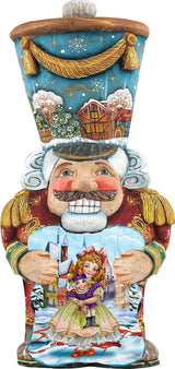 Old World Nutcracker Christmas Door Decor by G. DeBrekht - Christmas Santa Snowman Decor - 8116430H