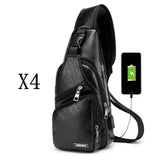 Waterproof casual one-shoulder messenger bag - Lootquake
