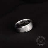 Dad Stainless Steel Band Ring