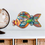 Paradise Fish Beach House Door Decor by G. DeBrekht - Coastal Holiday Decor - 8126161H