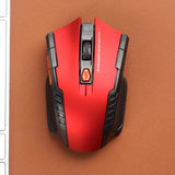 Souris de jeu sans fil ConnectFit 2,4 GHz avec récepteur USB – Compatible avec Windows 7/2000/XP/Vista, idéale pour les accessoires PC et ordinateurs portables