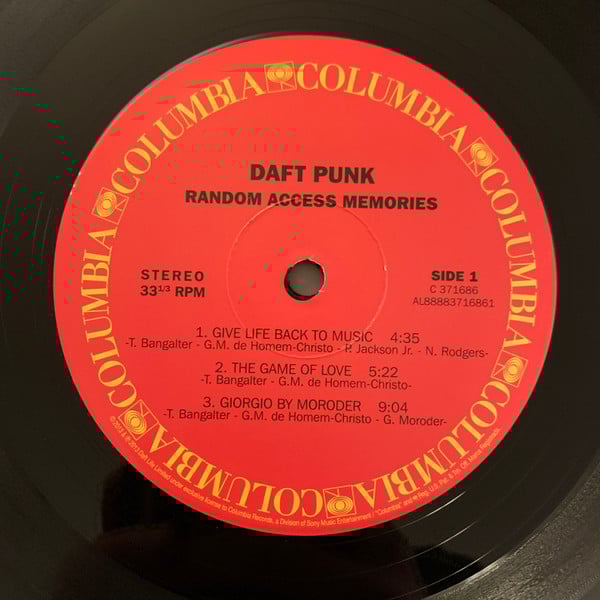Random Access Memories | Mint (M) Mint (M)