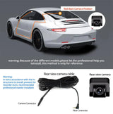 4K Dual Lens Dashboard Cam with Night Vision & GPS - Built-in Wi-Fi & Parking Mode