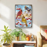 Cardinal Wood Art Wooden Wall Art by Nature Wonders - Nature Wildlife Decor - 95223B