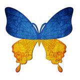 Ukraine Butterfly Holiday Door Decor - International Decor - 8187128H