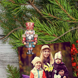 Nutcrackers Decorative Wooden Clip-on Ornaments of 6 by G. Debrekht - Christmas Decor - 8090008C-S6