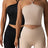 2 Pieces Sports Bra Athletic Running Sports Bra - Lootquake