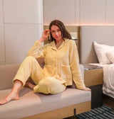 Women's Velvet Pajama Set - Lootquake