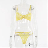 Ladies Underwire Lace Lingerie Suit Fashion - Lootquake