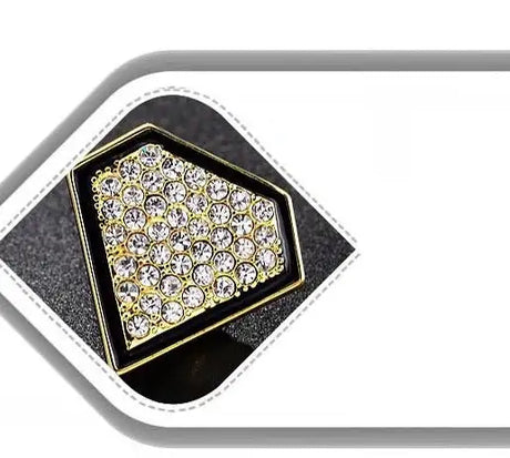 Simple And Stylish Rhinestone Brooch - Lootquake