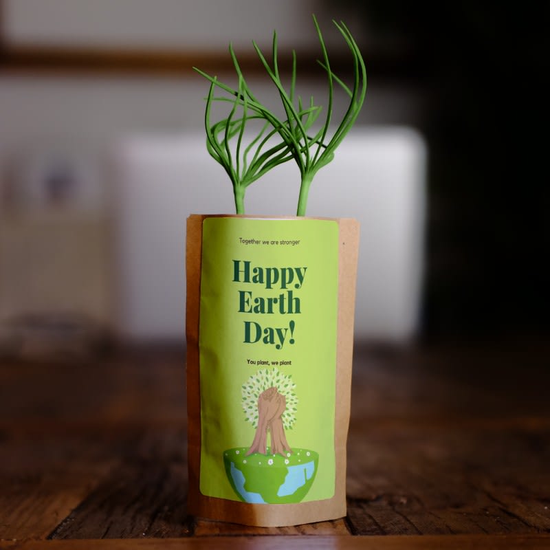 Happy Earth Day - Plants 10 Trees