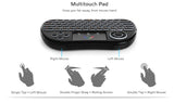 H9 Wireless Backlit Touch Keyboard