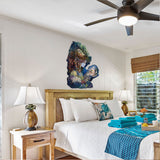 Daughter of the Deep Wall Hanger by Josephine Wall - Coastal Sea-Life Decor - 845617H-JW