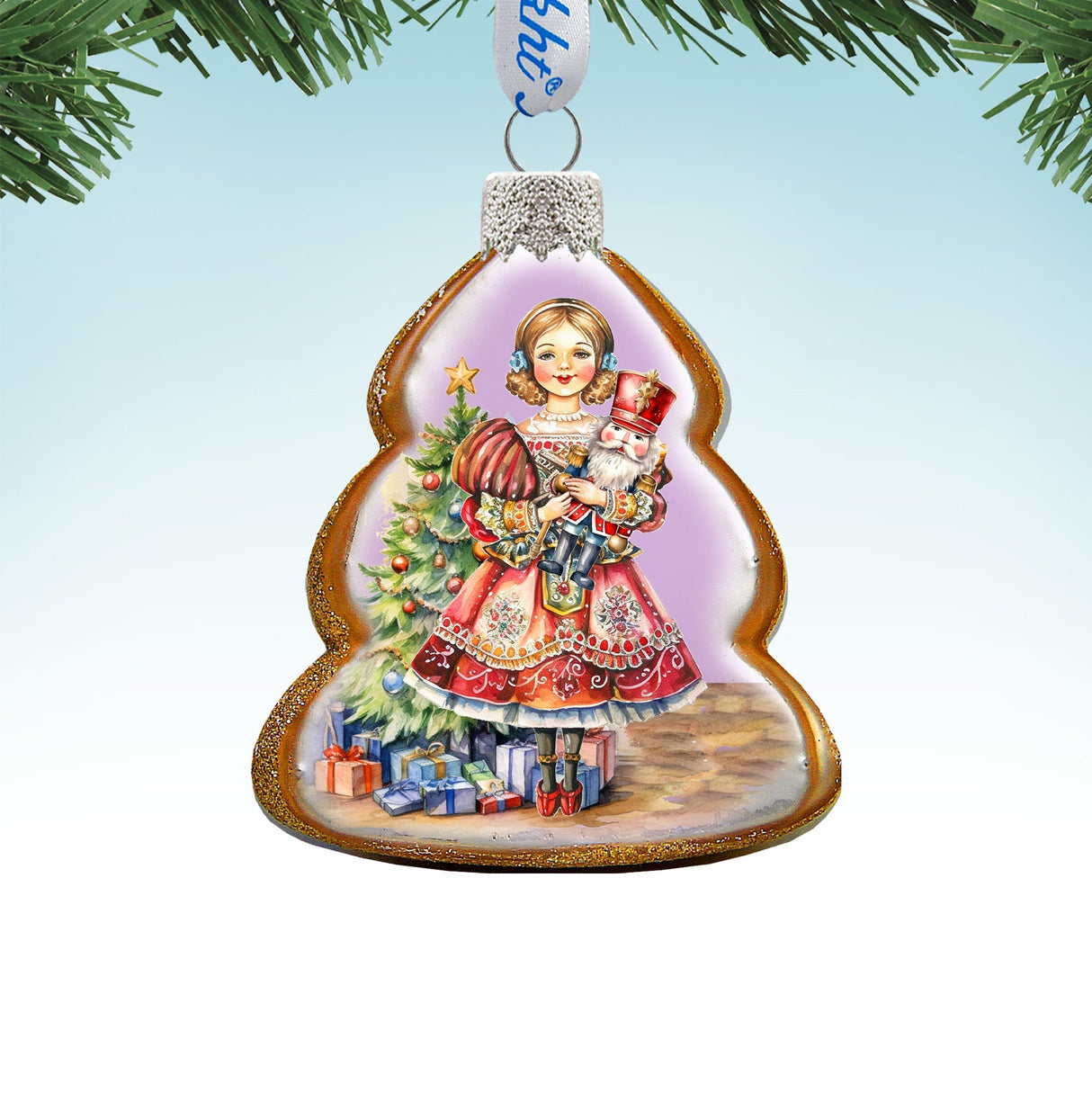Clara Mercury Glass Ornaments by G. Debrekht - Christmas Decor - 776024