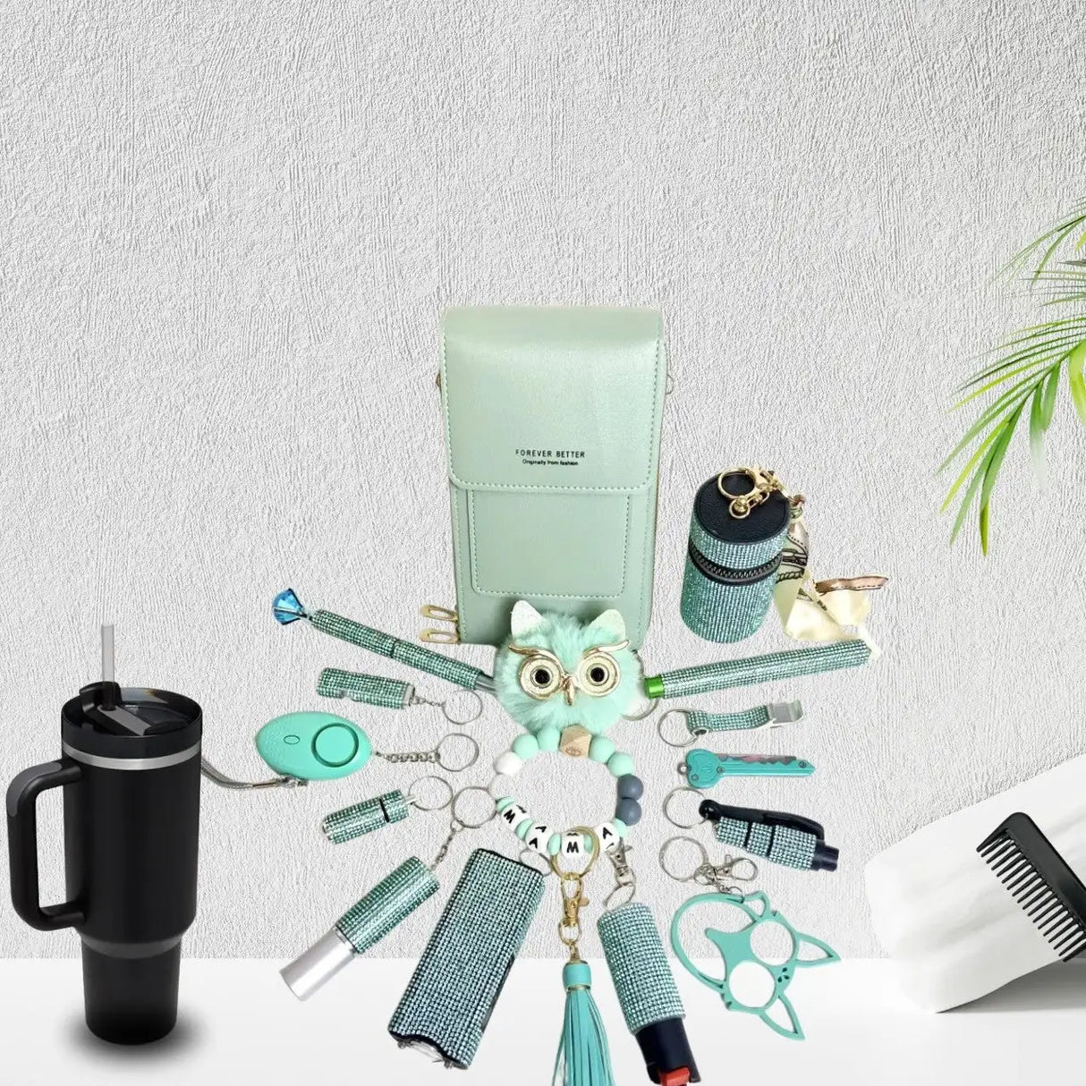 Viral Cellphone Purse Safety Set With Tumbler - Lootquake