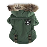 Pet Winter Cotton Dog Clothes Zipper Jacket Dog Supplies - Lootquake