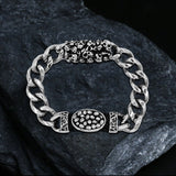 Death Skull Stainless Steel Punk Bracelet
