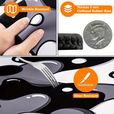 Professional Craftsman Gaming Mouse Pad - Large, Extra-Large, XXL Black & White Camouflage Design, Stain-Resistant & Non-Slip Rubber Base with Durable, Odor-Free Surface - Ideal for Gamers, Mouse Pad Gaming