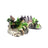 Resin Bridge Arch Bridge Black Red Bridge Fish Tank Landscaping Decoration Bridge Aquarium Equipment Accessories Turtle Climbing Platform Retro Arch Bridge - Lootquake