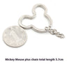 Silver Keychain Phone Pendant