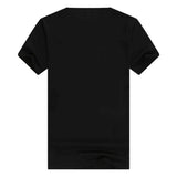 Demon Horns Cotton Skull T-shirt