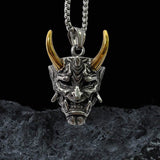 Yokai Oni Stainless Steel Pendant
