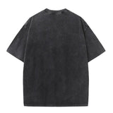 Vintage Washed Skateboard Cat T-shirt