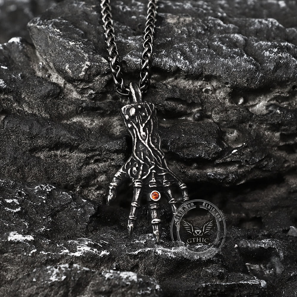 Devil's Hand Stainless Steel Pendant