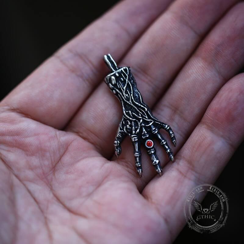Devil's Hand Stainless Steel Pendant