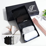 5 paires de chaussettes mi-mollet tendance ultra-confortables pour hommes - Respirantes, évacuant l'humidité, douces et extensibles pour une utilisation en extérieur en toutes saisons - Chaussettes décontractées unisexes pour un confort quotidien