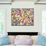 Colorful Leaves Art Wooden Wall Art by Nature Wonders - Nature Wildlife Decor  - 95402B