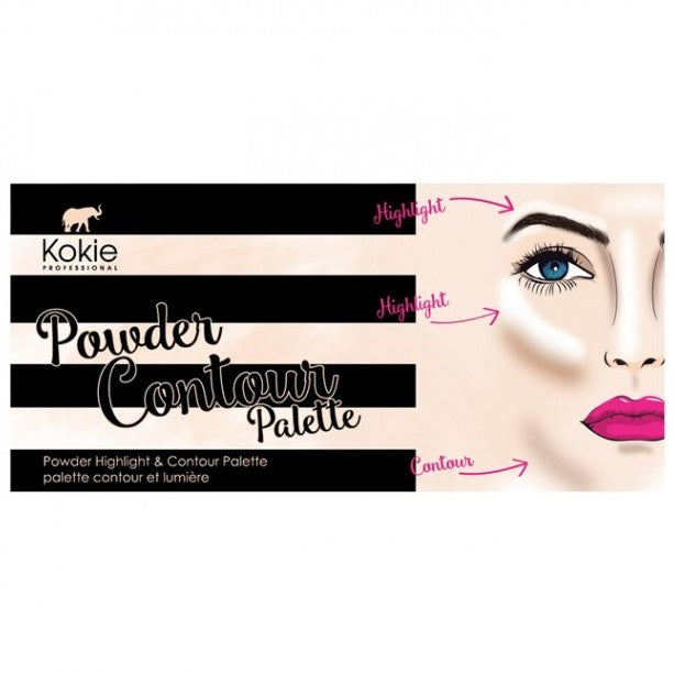 KOKIE Professional Powder Contour Palette Kit