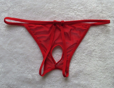 Men's Lingerie Open Crotch T-back - Lootquake