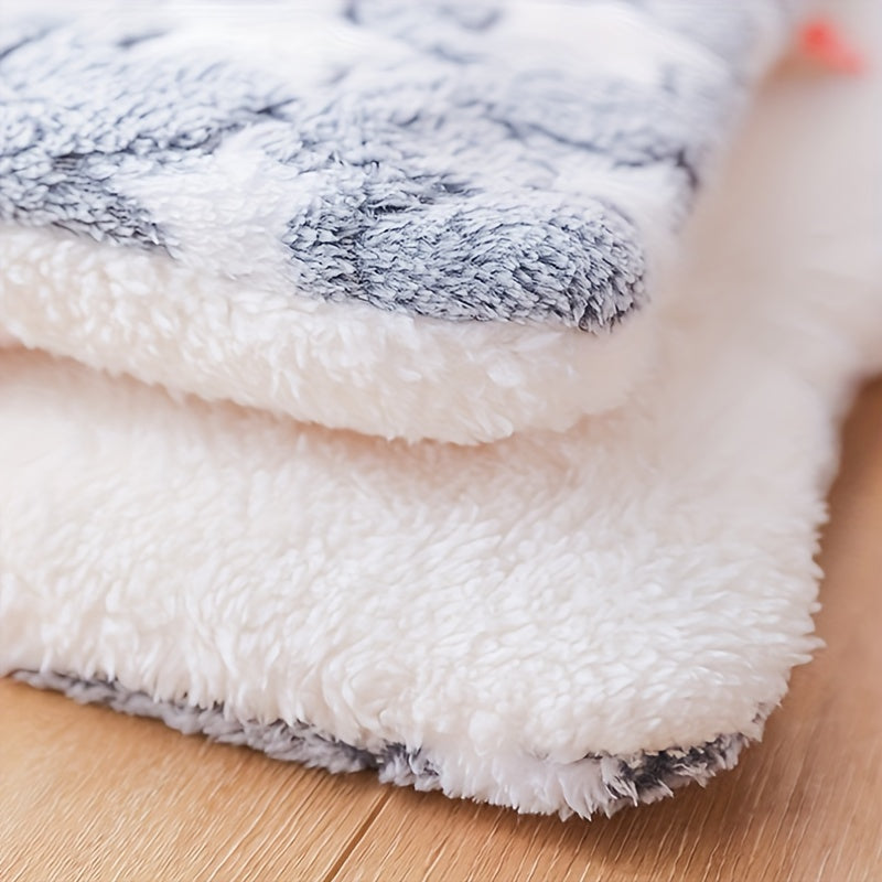 1 alfombrilla suave para jaula de perro, cálida y gruesa, para invierno