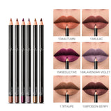 Waterproof Nude Lip Liner 36 Colors, Non-smudge