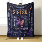 Manta de sobre cálida y supersuave, con impresión de alta definición, ideal como regalo para hermanas, de franela, ideal para la siesta en la oficina y con aire acondicionado.