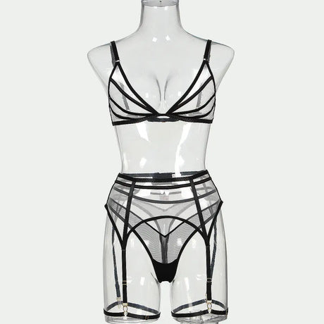 Summer New Triangle Cup Sexy Lingerie Suit - Lootquake