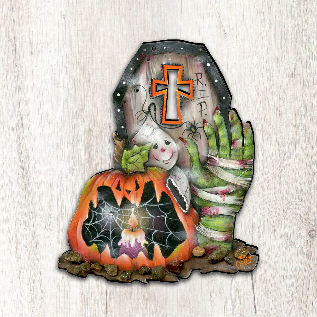 Decoración de Halloween de Harry el Escalofriante por Jamie Mills-Price - Decoración de Halloween para Acción de Gracias - 8457405H